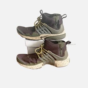 Nike Air Presto Mid Utility Velvet Brown Sz 8
